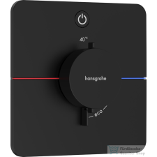 Hansgrohe ShowerSelect Comfort Q termosztát falsík alatti szereléshez,matt fekete 15581670 csaptelep