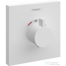 Hansgrohe SHOWERSELECT falsík alatti termosztát Highflow, matt fekete 15760700 csaptelep