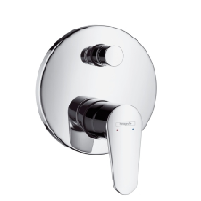  Hansgrohe Talis E2 Egykaros, falsík alatti kádcsaptelep színkészlet, króm 31645000 fürdőkellék