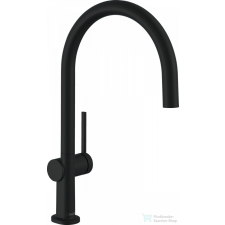 Hansgrohe TALIS M54 egykaros mosogató csaptelep 220, matt fekete 72843670 csaptelep