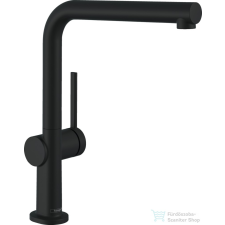 Hansgrohe TALIS M54 egykaros mosogató csaptelep, matt fekete 72840670 csaptelep