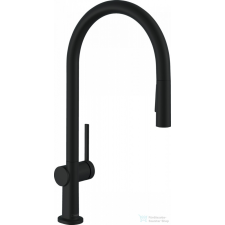 Hansgrohe TALIS M54 kihúzható fejes 2 jet mosogató csaptelep 210, matt fekete 72800670 csaptelep