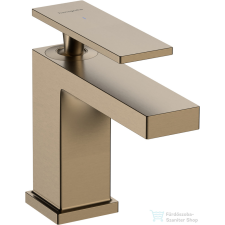 Hansgrohe Tecturis E 80 Ecosmart+ hidegvizes mosdó csaptelep leeresztő nélkül,szálcsiszolt bronz 73013140 csaptelep