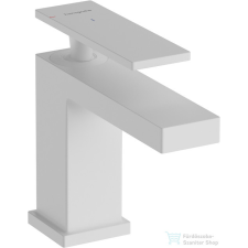 Hansgrohe TECTURIS E 80 hidegindításos mosdó csaptelep automata leeresztővel, matt fehér 73004700 csaptelep