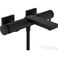 Hansgrohe Tecturis E kádtöltő csaptelep zuhanyszett nélkül,matt fekete 73420670 csaptelep