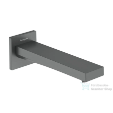 Hansgrohe TECTURIS E kádtöltő,szálcsiszolt fekete króm 73410340 csaptelep