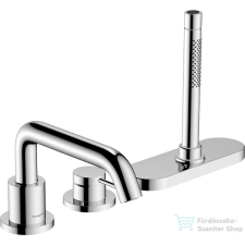Hansgrohe Tecturis S 3 üléses kádtöltő csaptelep zuhanyszettel,alaptest nélkül,króm 73447000 csaptelep