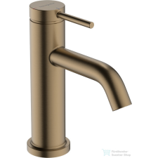 Hansgrohe TECTURIS S 80 hidegindításos mosdó csaptelep automata leeresztővel, szálcsiszolt bronz 73305140 csaptelep