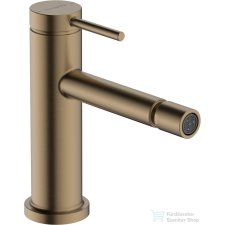Hansgrohe Tecturis S bidé csaptelep automata leeresztővel,szálcsiszolt bronz 73201140 csaptelep