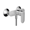 Hansgrohe Vernis Blend egykaros zuhanycsaptelep falsíkon kívüli szereléshez