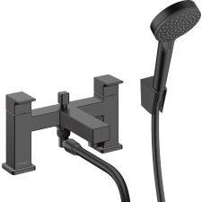 Hansgrohe Vernis Shape Peremre szerelhető kádcsaptelep matt fekete 71462670 csaptelep