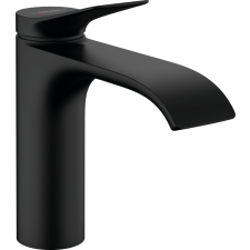 Hansgrohe Vivenis Egykaros mosdócsaptelep 110, lefolyógarnitúra nélkül matt fekete 75022670 csaptelep
