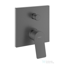 Hansgrohe VIVENIS falsík alatti kád /zuhany csaptelep, szálcsiszolt fekete króm 75415340 csaptelep