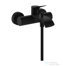 Hansgrohe VIVENIS kádtöltő csaptelep zuhanyszett nélkül, matt fekete 75423670 csaptelep