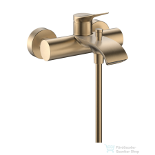 Hansgrohe VIVENIS kádtöltő csaptelep zuhanyszett nélkül, szálcsiszolt bronz 75423140 csaptelep