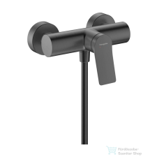 Hansgrohe VIVENIS zuhany csaptelep zuhanyszett nélkül, szálcsiszolt fekete króm 75623340 csaptelep
