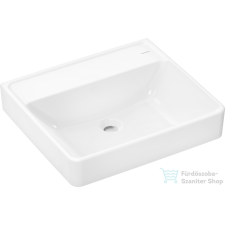 Hansgrohe XANUIA Q 55x48 cm-es mosdó csaplyuk-és túlfolyó nélkül, fehér 60237450 szaniter