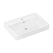 Hansgrohe Xanuia Q mosdótál 70x48 cm négyszögletes klasszikus fehér 60221450 szaniter