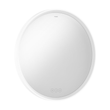 Hansgrohe Xarita S tükör 70x70 cm kerek világítással fehér 54982700 fürdőszoba kiegészítő