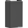 Hansgrohe XELU Q 34x24,5 cm-es 1 ajtós fali szekrény króm fogantyúval,jobbos,matt gyémántszürke 54016000