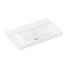 Hansgrohe Xelu Q mosdótál 80x48 cm négyszögletes fehér 61032450 fürdőkellék