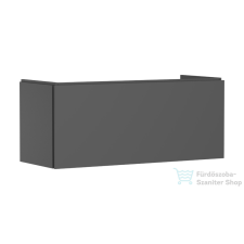Hansgrohe XILESA E 118x47 cm-es 1 fiókos szekrény, matt palaszürke 54263760 fürdőszoba bútor