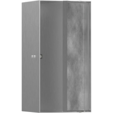 Hansgrohe XtraStoris Rock Falfülke cserélhető ajtóval, 300/150/140 rozsdamentes acél 56088800 fürdőszoba kiegészítő