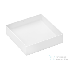 Hansgrohe XUNIVA EVO E 40x40 cm-es pultra ültethető mosdó, matt fehér 60324700 szaniter