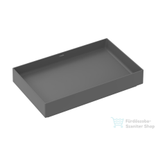 Hansgrohe XUNIVA EVO E 65x40 cm-es pultra ültethető mosdó, matt palaszürke 60326760 szaniter