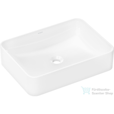 Hansgrohe XUNIVA Q 55x40 cm-es pultra ültethető mosdó csaplyuk nélkül,fehér 60168450 szaniter