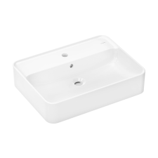 Hansgrohe Xuniva Q mosdótál 60x45 cm négyszögletes fehér 61082450 fürdőkellék