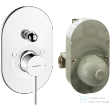 Hansgrohe ZESIS S falsík alatti kád /zuhany csaptelep belső egységgel, króm 74418000 csaptelep