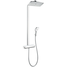 Hansgrohe Zuhanyrendszer Hansgrohe Raindance E termosztatikus csapteleppel fehér / króm 27112400 csaptelep