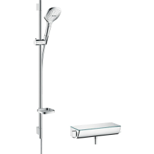 Hansgrohe Zuhanyrendszer Hansgrohe Raindance Select E termosztatikus csapteleppel króm 27039000 csaptelep
