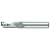 HanSong 1mm l4 L45 D6 sarkos 1 élű alumínium maró - Hansong - 1ALE-010-040-645