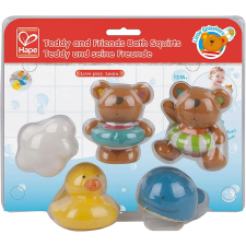 Hape MACKÓ ÉS BARÁTAI KÉSZLET fürdőszobai játék