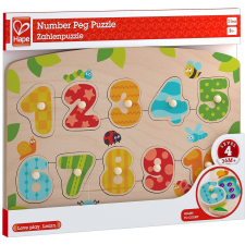 Hape PUZZLE SZÁMOK puzzle, kirakós