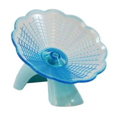 Happet Y022 Begónia futó tányér odú talppal kék 16 cm játék rágcsálóknak
