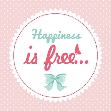  Happines is Free papírszalvéta 33x33cm,20db-os asztalterítő és szalvéta