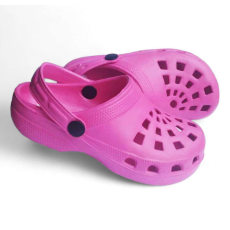 Happy Bee Clog papucs fukszia 30