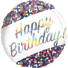  Happy Birthday Fólia lufi 45 cm