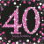 HAPPY BIRTHDAY Happy Birthday 40 szalvéta girl 16 db-os