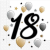 HAPPY BIRTHDAY Milestone, Happy Birthday 18 szalvéta 20 db-os 33x33 cm