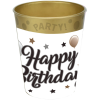  Happy Birthday Milestone micro prémium műanyag pohár 250 ml
