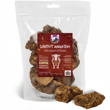 Happy Bulldog Szárított Marhatüdő, 100 g HAPPY BULLDOG jutalomfalat kutyáknak