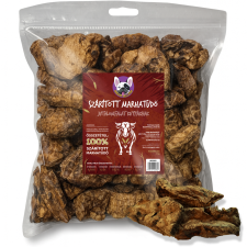 Happy Bulldog Szárított Marhatüdő, 1 kg HAPPY BULLDOG jutalomfalat kutyáknak