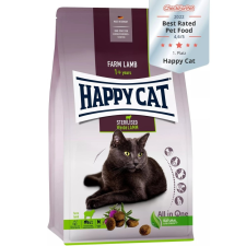  Happy Cat Adult Sterilised Weide,Bárány-1,3kg macskaeledel
