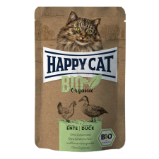  Happy Cat Bio Organic alutasakos eledel - Baromfi és kacsa 85 g macskaeledel