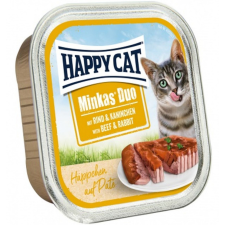 Happy Cat HC MINKAS DUO MARHA-NYÚL 12X100 G macskaeledel