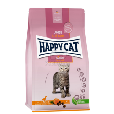  Happy Cat Junior Land-Ente 300 g macskaeledel